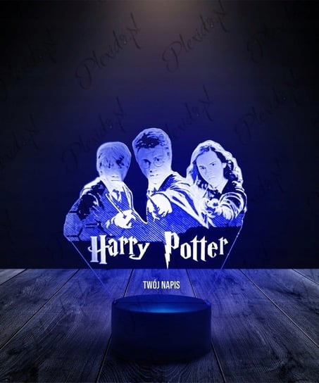 Lampka Nocna Harry Potter Hermiona Ron LED PLEXIDO Plexido