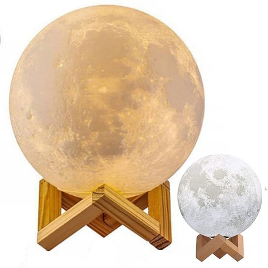 Lampka nocna księżyc 3D USB moon light 8cm - ciepła biel Roneberg