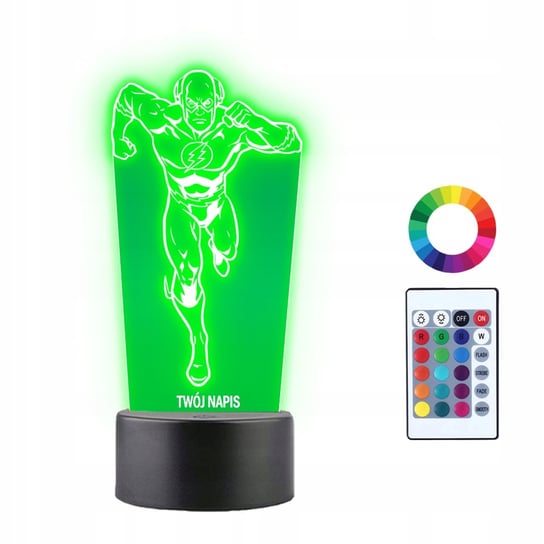 Lampka Nocna LED 3D Flash Marvel Plexido