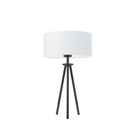 Lampka nocna LYSNE Alta, biała, czarna, E27, 50x30 cm LYSNE
