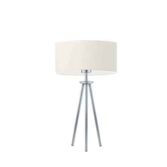 Lampka nocna LYSNE Alta, ecru, srebrna, E27, 50x30 cm LYSNE