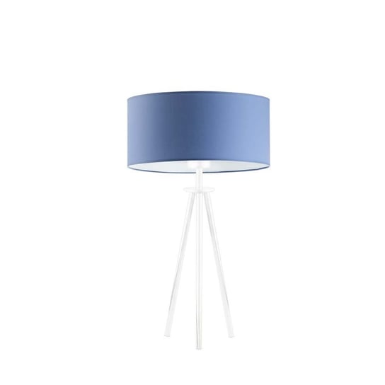 Lampka nocna LYSNE Alta, niebieska, biała, E27, 50x30 cm LYSNE