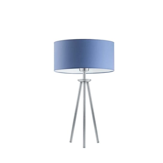 Lampka nocna LYSNE Alta, niebieska, srebrna, E27, 50x30 cm LYSNE