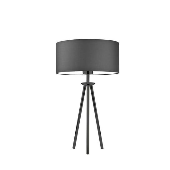 Lampka nocna LYSNE Alta, szara (stalowy), czarna, E27, 50x30 cm LYSNE