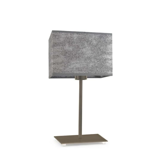 Lampka nocna LYSNE Amalfi, 60 W, E27, beton/złota, 40x20 cm LYSNE