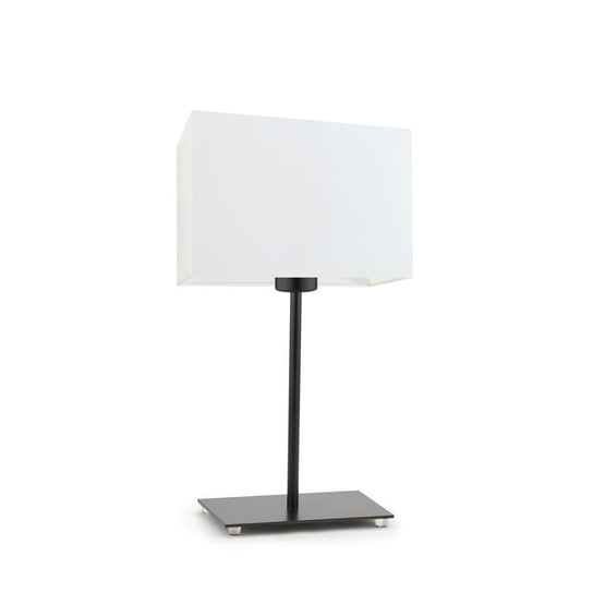 Lampka nocna LYSNE Amalfi, 60 W, E27, biała/czarna, 40x20 cm LYSNE