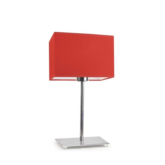 Lampka nocna LYSNE Amalfi, 60 W, E27, czerwona/chrom, 40x20 cm LYSNE