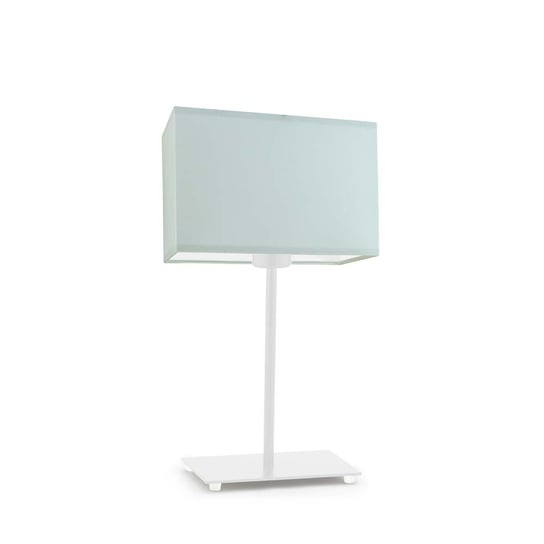 Lampka nocna LYSNE Amalfi, 60 W, E27, miętowa/biała, 40x20 cm LYSNE