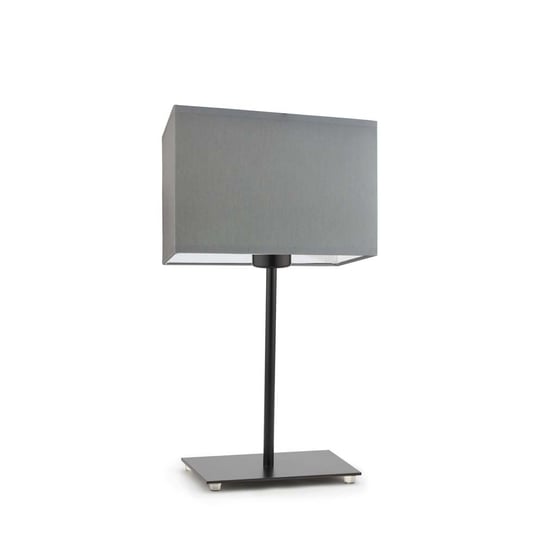 Lampka nocna LYSNE Amalfi, 60 W, E27, stalowa/czarna, 40x20 cm LYSNE