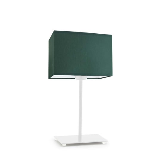 Lampka nocna LYSNE Amalfi, 60 W, E27, zieleń butelkowa/biała, 40x20 cm LYSNE