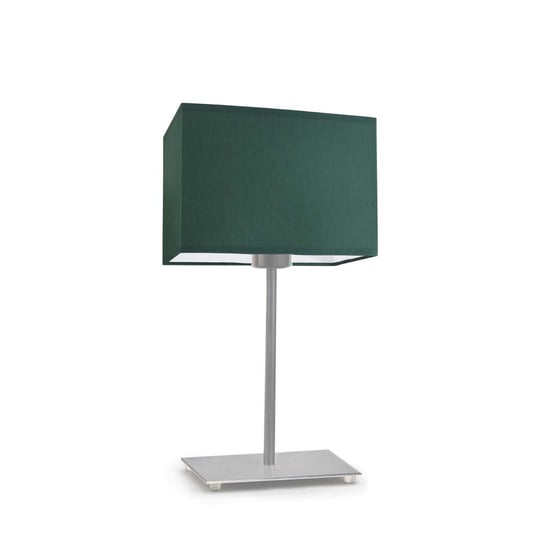 Lampka nocna LYSNE Amalfi, 60 W, E27, zieleń butelkowa/stalowa, 40x20 cm LYSNE