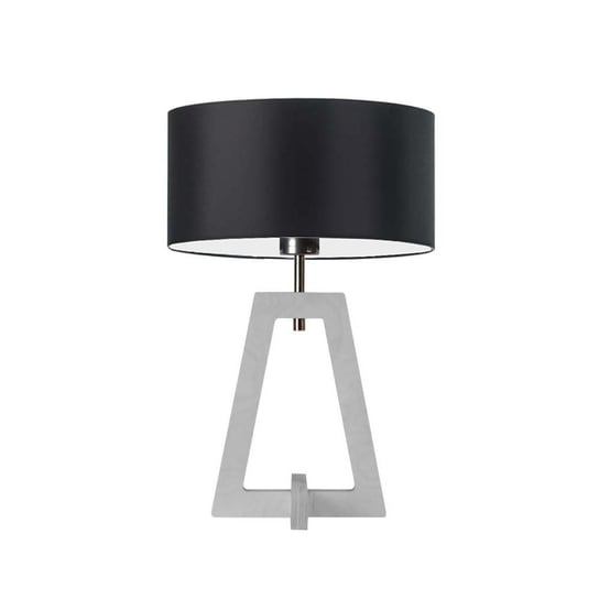 Lampka nocna LYSNE Clio, czarna, biała, E27, 47x30 cm LYSNE