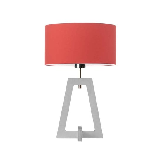 Lampka nocna LYSNE Clio, czerwona, biała, E27, 47x30 cm LYSNE