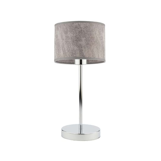 Lampka nocna LYSNE Nicea, 60 W, E27, beton/chrom, 39,5x17,5 cm LYSNE