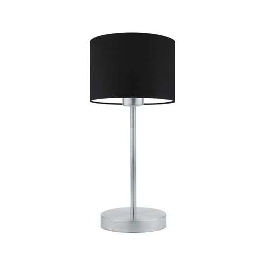 Lampka nocna LYSNE Nicea, 60 W, E27, czarna/srebrna, 39,5x17,5 cm LYSNE