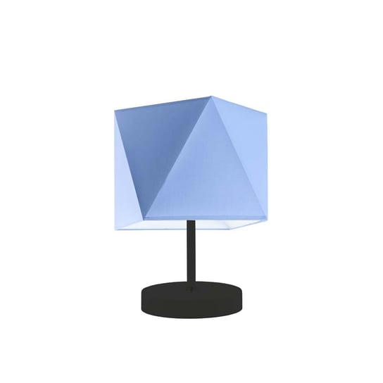 Lampka nocna LYSNE Pasadena, 60 W, E27, niebieska/czarna, 30x23 cm LYSNE