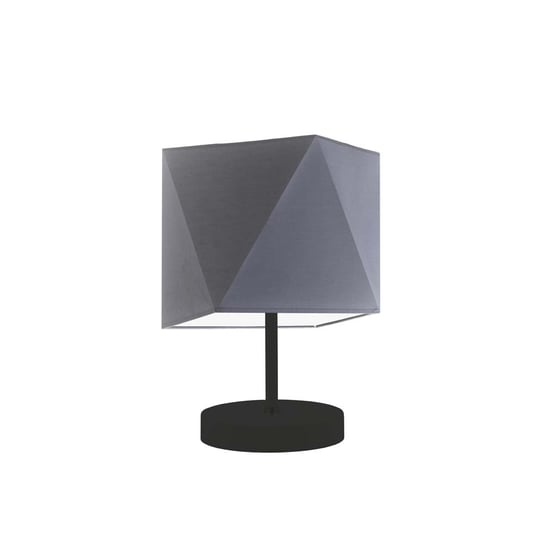 Lampka nocna LYSNE Pasadena, 60 W, E27, stalowa/czarna, 30x23 cm LYSNE