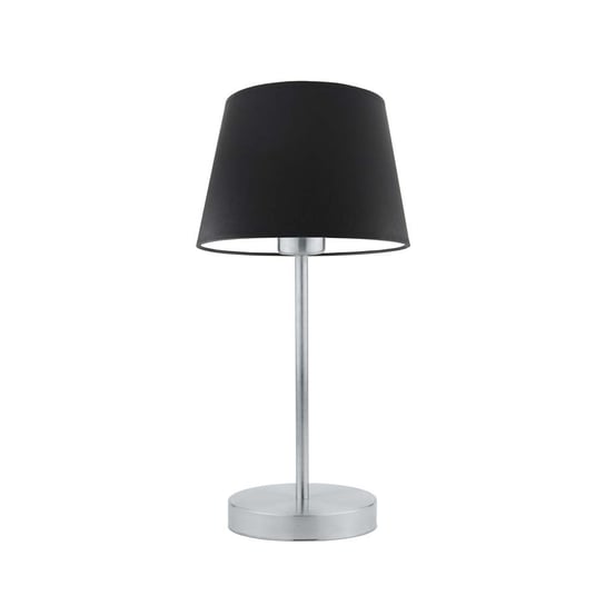 Lampka nocna LYSNE Siena, 60 W, E27, czarna/srebrna, 41,5x19,5 cm LYSNE