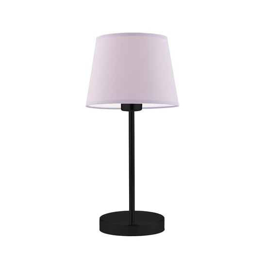 Lampka nocna LYSNE Siena, 60 W, E27, jasnofioletowa/czarna, 41,5x19,5 cm LYSNE
