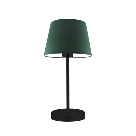 Lampka nocna LYSNE Siena, 60 W, E27, zieleń butelkowa/czarna, 41,5x19,5 cm LYSNE