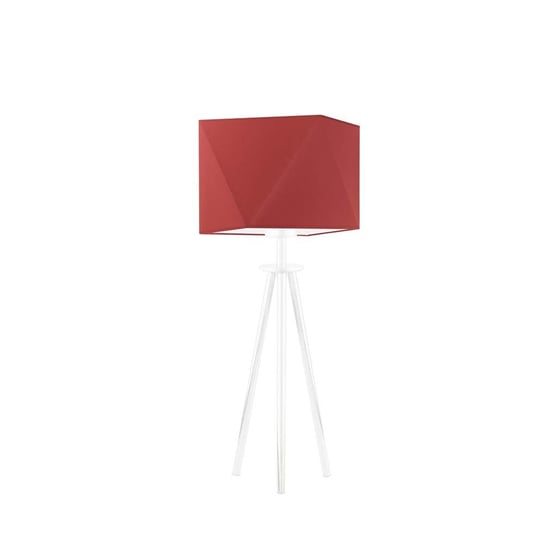 Lampka nocna LYSNE Soveto, 60 W, E27, czerwona/biała, 50x23 cm LYSNE