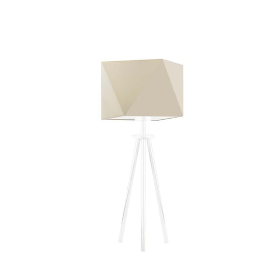 Lampka nocna LYSNE Soveto, 60 W, E27, ecru/biała, 50x23 cm LYSNE