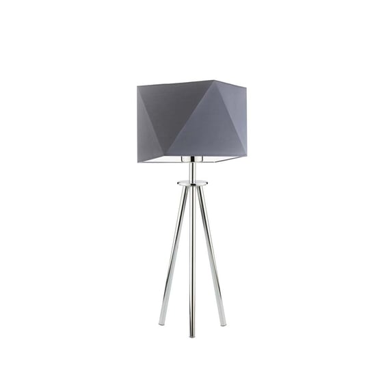 Lampka nocna LYSNE Soveto, 60 W, E27, stalowa/chrom, 50x23 cm LYSNE