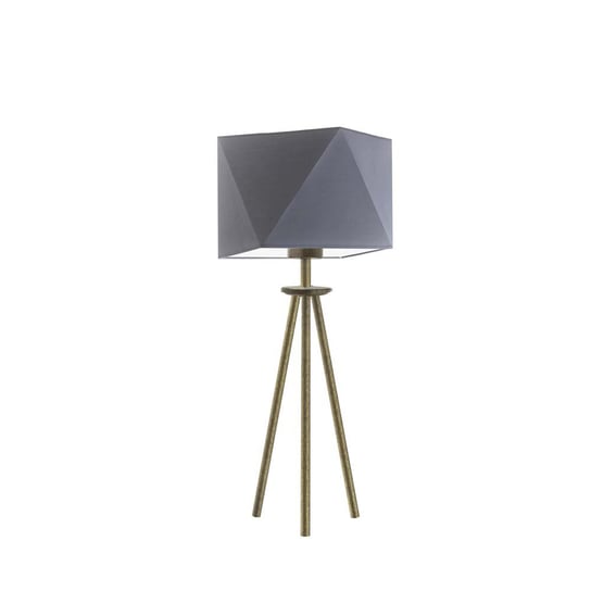 Lampka nocna LYSNE Soveto, 60 W, E27, stalowa/złota, 50x23 cm LYSNE