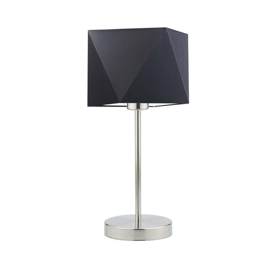 Lampka nocna LYSNE Wuhu, 60 W, E27, czarna/stalowa, 43x23 cm LYSNE