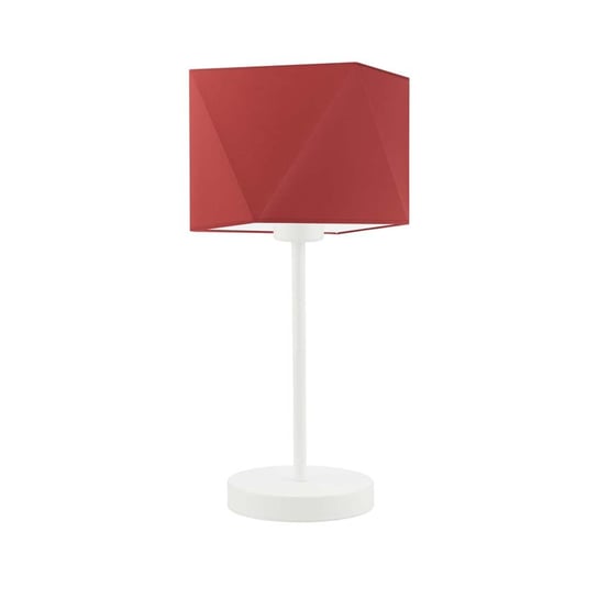 Lampka nocna LYSNE Wuhu, 60 W, E27, czerwona/biała, 43x23 cm LYSNE