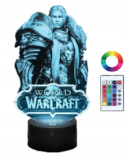 Lampka Nocna World Of Warcraft Game Led IMIĘ Plexido
