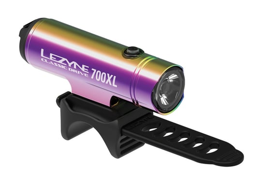 Lampka przednia LEZYNE CLASSIC DRIVE 700XL 700 lumenów, usb neo metallic (NEW 2021) Lezyne