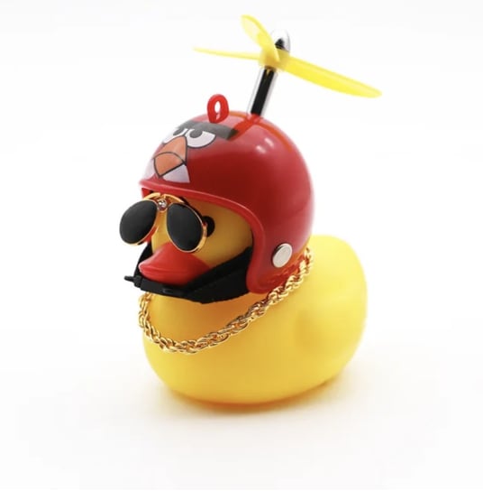 Lampka rowerowa, dzwonek kaczuszka w kasku - Angry Birds Inna marka