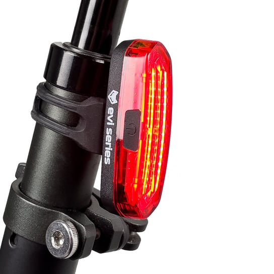 Lampka rowerowa tylna EVI iLIGHT PRO REAR mocna do 15h LED na USB EVI