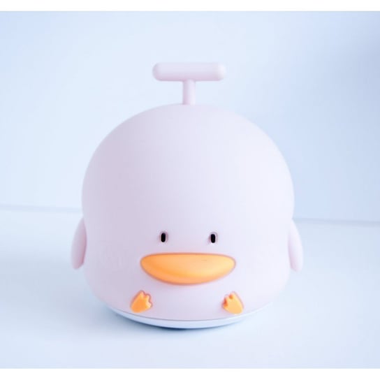 Lampka silikonowa kaczka : Kolor - Różowy MIA home