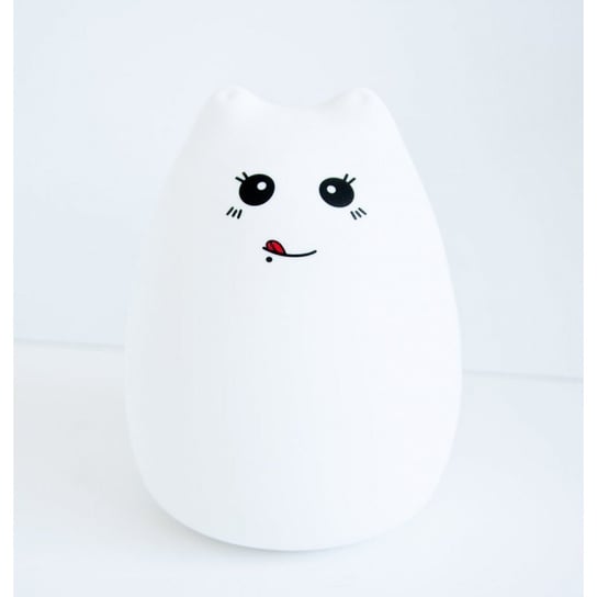Lampka silikonowa Kotek z języczkiem MIA home