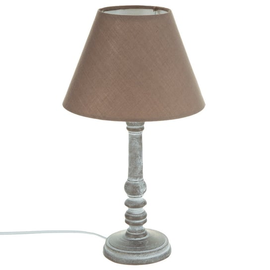 Lampka stojąca ATMOSPHERA Vintage, brązowa, 20x35 cm Atmosphera