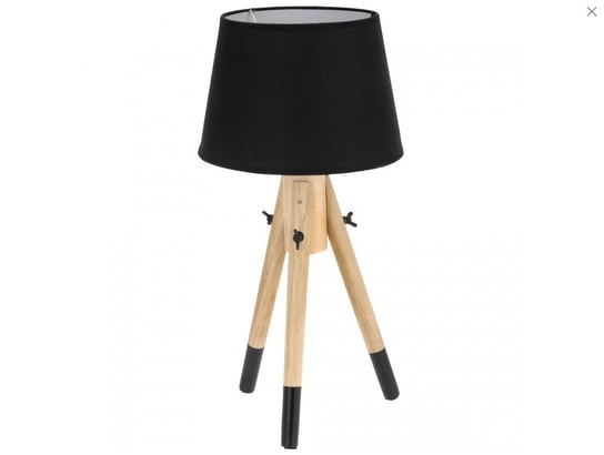 Lampka stołowa, czarna, 49 cm Home Styling Collection