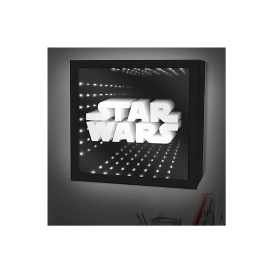 Lampka stołowa GIFT WORLD Star Wars, Infinity Light, 25x25x8 cm Gift World
