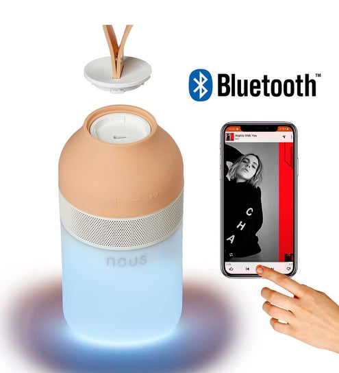 Lampka z głośnikiem NOUS H3 Bluetooth żółty Nous