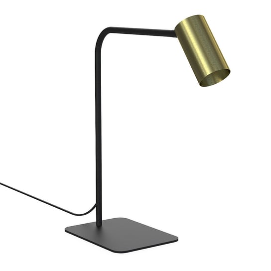 Lampka z regulacją Mono 7710 stojąca lampa czarna do gabinetu Nowodvorski