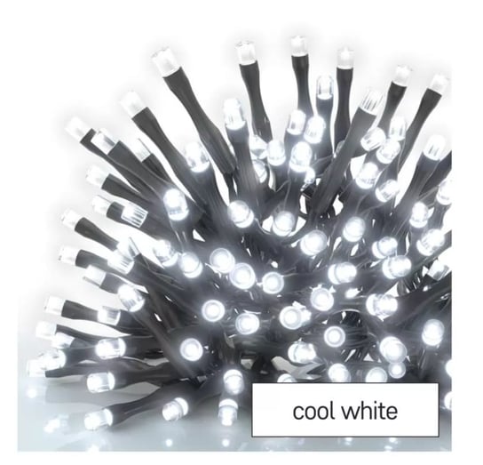 Lampki Choinkowe Led Standard Kurtyna 100Led Zimno-Biały 1X2M Emos