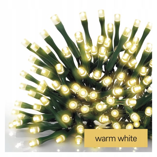 Lampki Choinkowe Świąteczne 2,5M 50 Led Ciepła Biel Emos