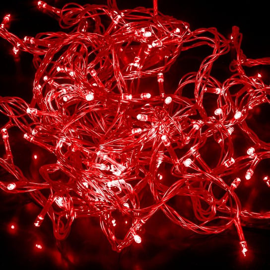 Lampki choinkowe VOLTENO VO0487, 100 diod LED, barwa czerwona Volteno
