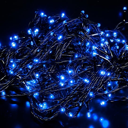 Lampki choinkowe VOLTENO VO0495, 200 diod LED, 14 m, 12 W, barwa niebieska Volteno