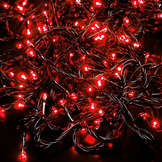 Lampki choinkowe VOLTENO VO0496, 200 diod LED, 14 m, 12 W, barwa czerwona Volteno