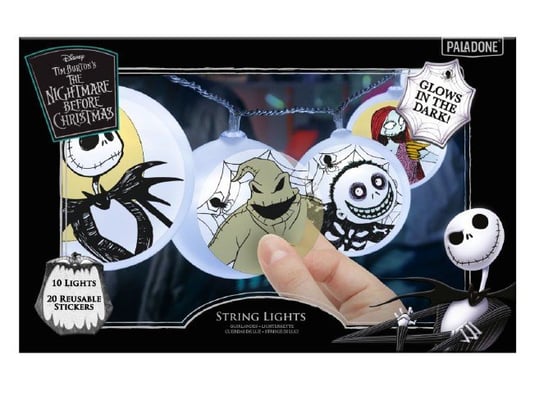 Lampki dekoracyjne Nightmare Before Christmas / Miasteczko Halloween Inna marka