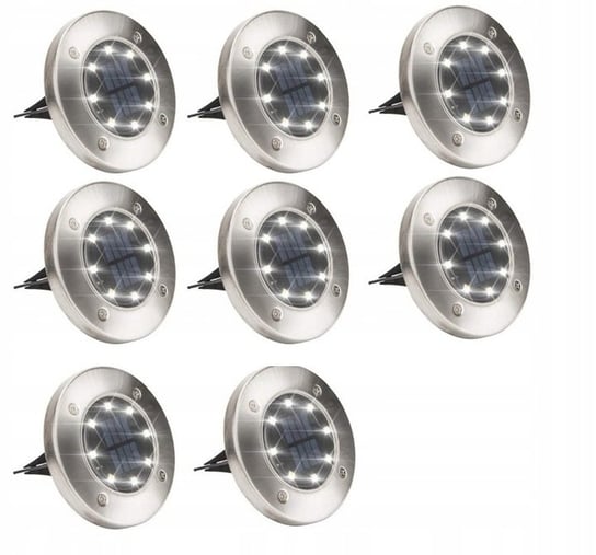 Lampki Gruntowe  Solarne LED Heures 8 sztuk HEURES