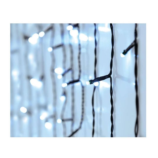 Lampki Świąteczne Choinkowe 360 Led Sople Białe H&S Decoration