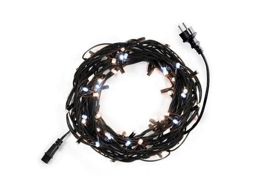 Lampki z dodatkowym gniazdem BULINEX, 100 diod LED, 9,9 m, barwa zimna/ciepła biała Bulinex